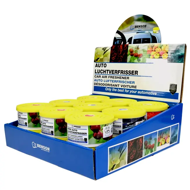 Benson Auto Luchtverfrisser - Mix Geuren - Verstelbare Geursterkte - per Stuk