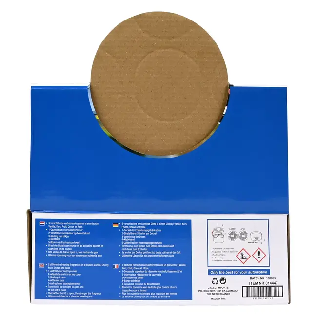 Benson Auto Luchtverfrisser - Mix Geuren - Verstelbare Geursterkte - per Stuk