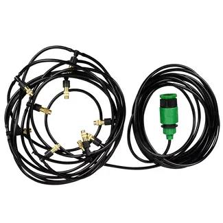 Benson Waternevel Koelsysteem - 34-delig - Verkoeling voor Terras en Tuin - 10 meter
