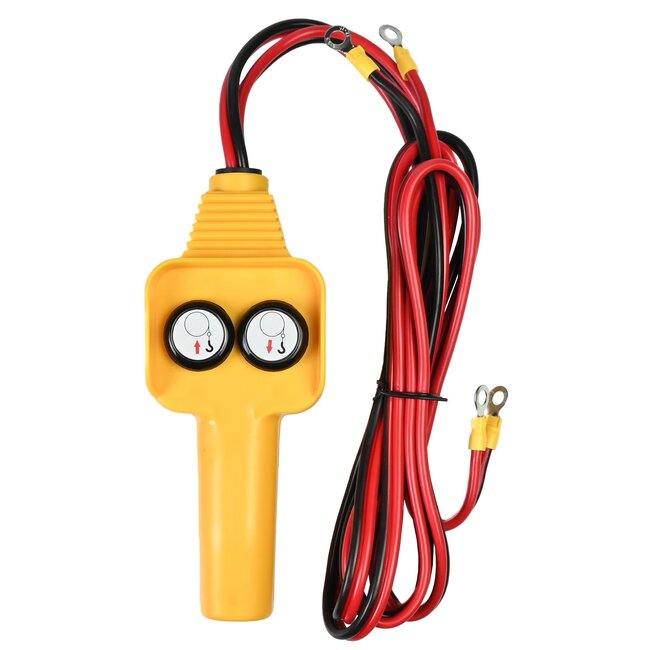 Benson Elektrische Lier 12V - 2000 lbs - Met Afstandsbediening - 15m Kabel