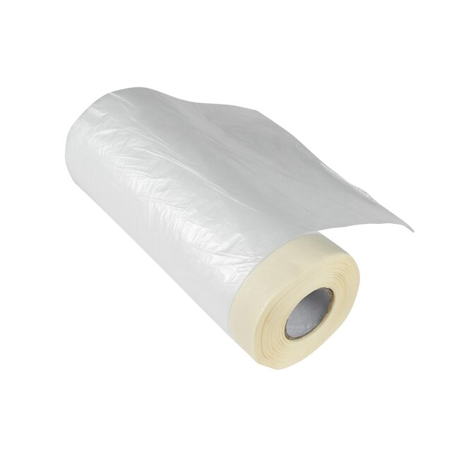 Benson Zelfklevende afdekfolie - 110 cm x 20 m - Bescherming tegen vuil en vocht