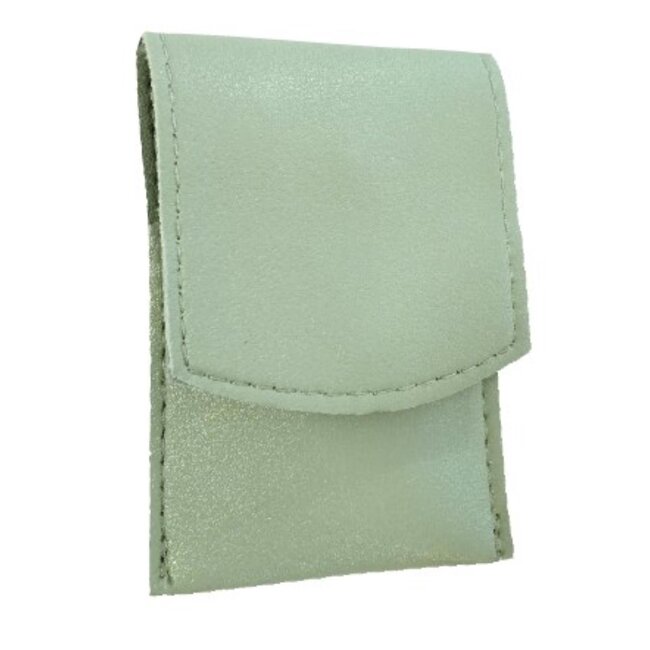 Benson Manicureset 7-delig - Compact - RVS - Kunstleren etui - Groen