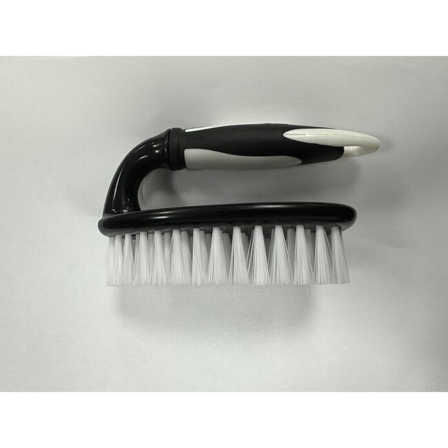 Benson Schrobborstel - Anti-sliphandvat - Harde nylon haren - 13 cm - Kunststof