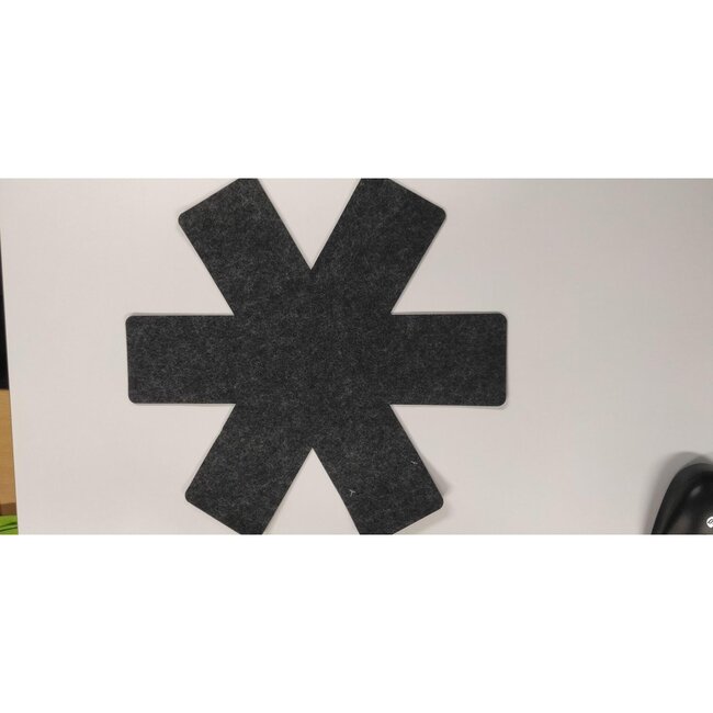 Benson Vilten panbeschermers - set van 2 - 38 cm - voorkomt krassen en beschadigingen