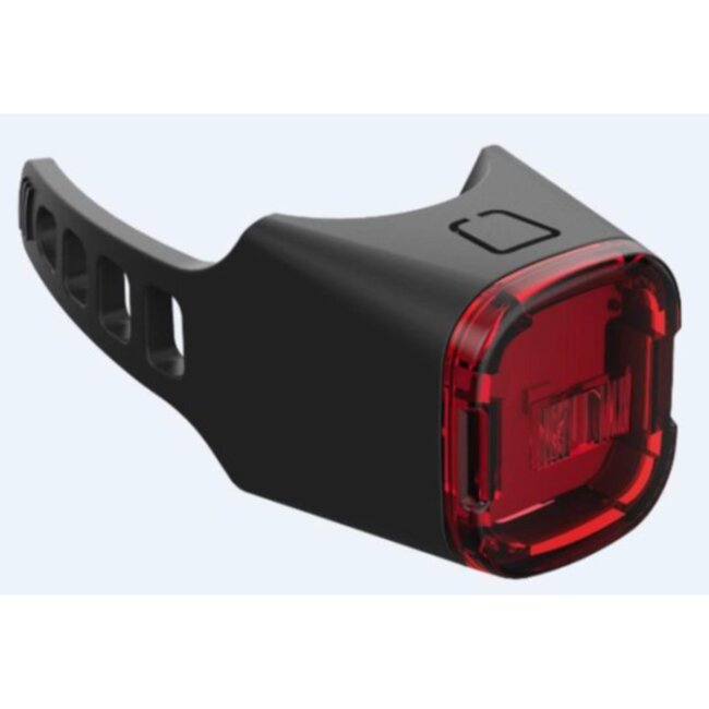 Benson USB-oplaadbare rode LED fietslamp - waterbestendig - snelle oplaadtijd