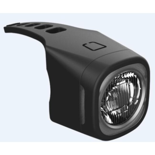 Benson USB-oplaadbare LED-fietslamp - wit - waterbestendig - 3 verlichtingsmodi