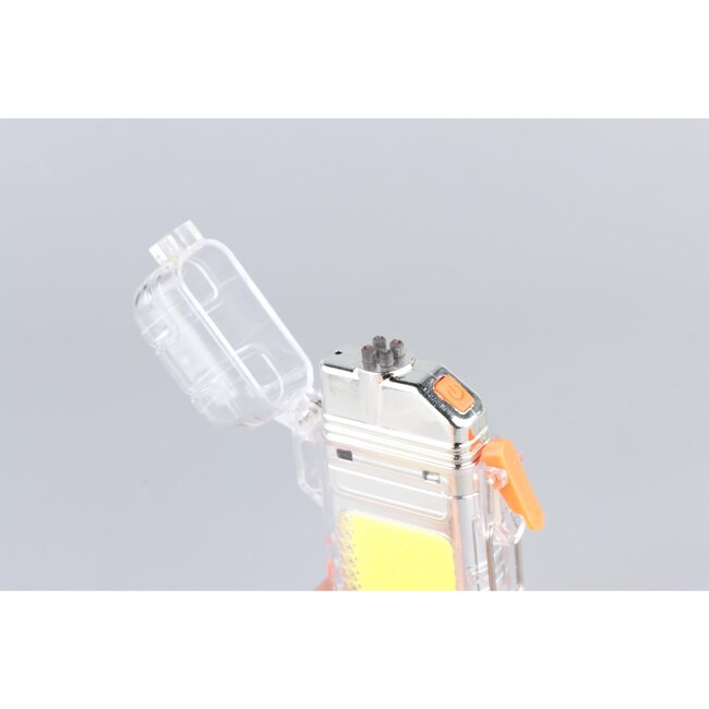 Hofftech Oplaadbare elektrische aansteker - COB LED - Type-C USB - ideaal voor outdoor en noodsituaties