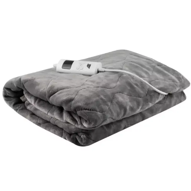 Malatec Elektrische Fleece Deken 180x130 cm met 6 Warmtestanden