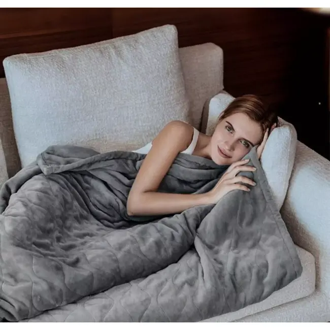 Malatec Elektrische Fleece Deken 180x130 cm met 6 Warmtestanden