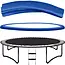 Malatec Spring Cover - Trampoline Beschermrand 244-252 cm - Blauw - UV-bestendig