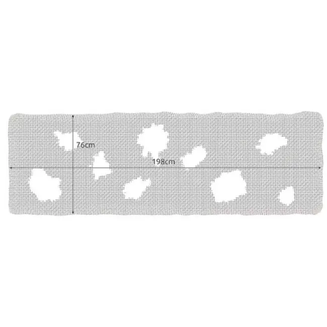 Malatec Kunstmatige Spinnenweb Decoratie - 198x76 cm - Realistisch & Groot