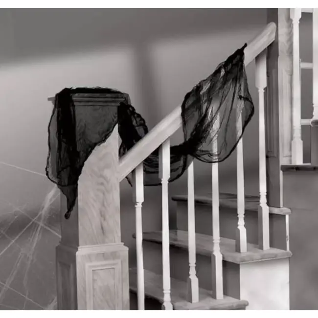 Malatec Kunstmatige Spinnenweb Decoratie - 198x76 cm - Realistisch & Groot