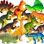 Kruzzel Dinosaurussen Figuren Set - 12 Stuks - Realistisch en Kleurrijk