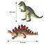Kruzzel Dinosaurussen Figuren Set - 12 Stuks - Realistisch en Kleurrijk