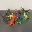 Kruzzel Dinosaurussen Figuren Set - 12 Stuks - Realistisch en Kleurrijk