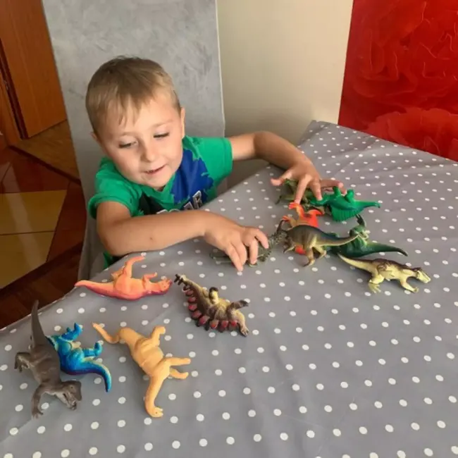 Kruzzel Dinosaurussen Figuren Set - 12 Stuks - Realistisch en Kleurrijk