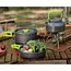 Trizand 18-delige Kampeerservies Set - Compact & Duurzaam voor Outdoor