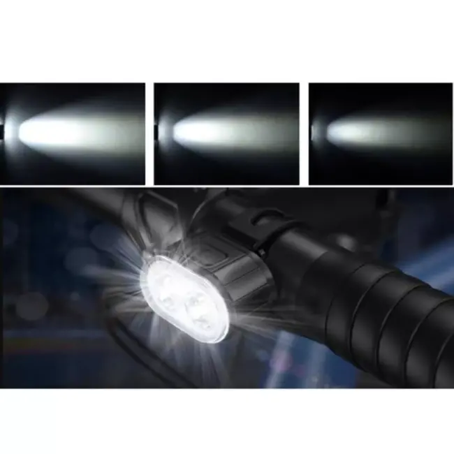 Trizand Fietsverlichting Set - USB Oplaadbaar & Waterbestendig