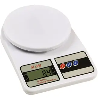 Ruhhy Keukenweegschaal 10kg – Elektronische Weegschaal met Hoge Precisie