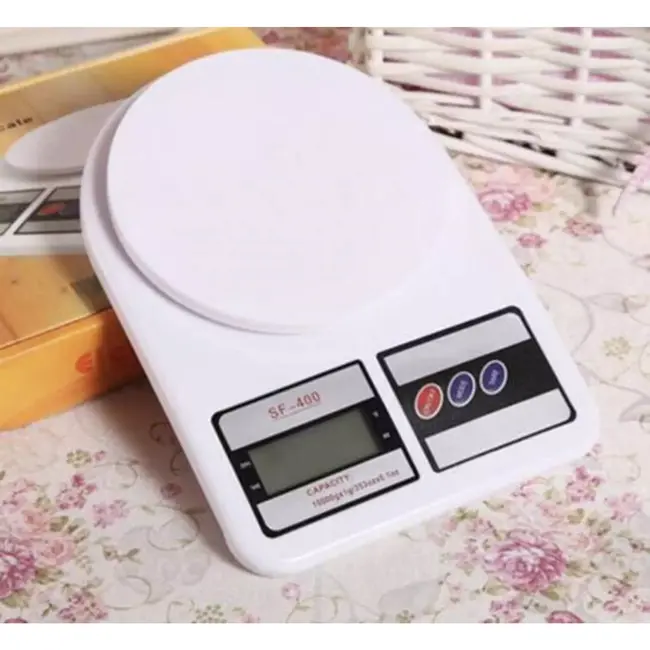 Ruhhy Keukenweegschaal 10kg – Elektronische Weegschaal met Hoge Precisie