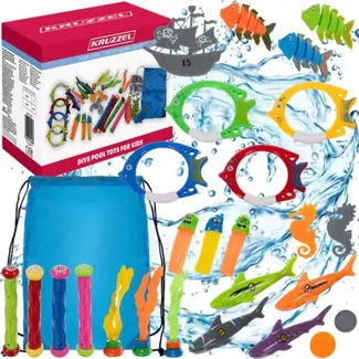 Kruzzel Duikset voor Kinderen – Compleet Speelgoed voor Onderwateravonturen