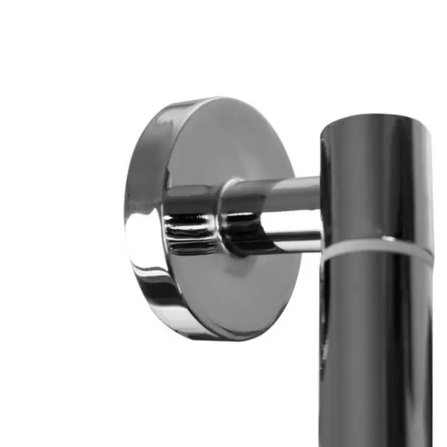 Ruhhy Handdoekrek Loft Stijl - Zilver - Vierarmig - Functioneel en Elegant