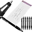 Maaleo Notitiepen Set – Uittrekbare Notitie – Stylus Functie – 6 Stuks