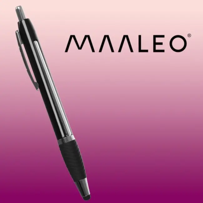 Maaleo Notitiepen Set – Uittrekbare Notitie – Stylus Functie – 6 Stuks
