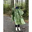 Trizand Regenponcho – Groene Waterdichte Poncho – Unisex en Duurzaam