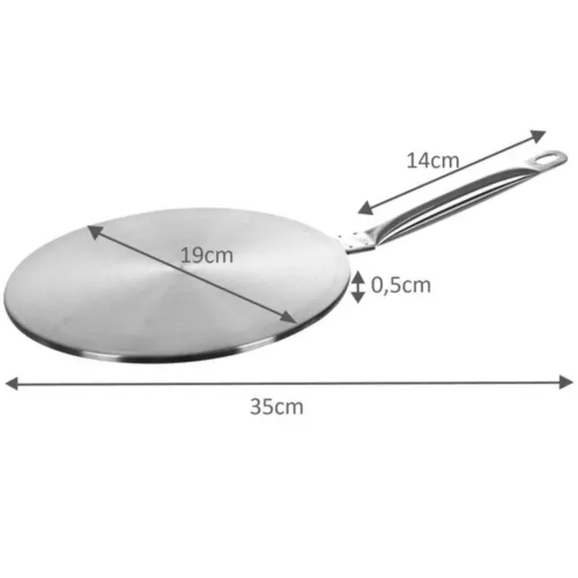 Ruhhy Inductie Adapter – Universele Adapter voor Inductiekookplaten – 19 cm