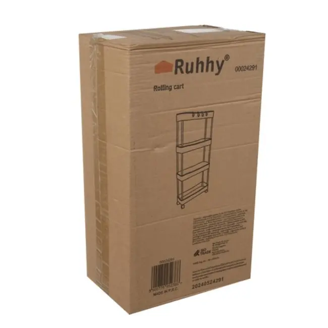 Ruhhy Opbergtrolley op Wielen – Ideaal voor Keuken en Badkamer