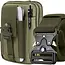 Trizand tactische heuptas - Olijfgroene heuptas met riem voor outdoor en survival