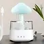 Ruhhy Luchtbevochtiger met Nachtlamp - Paddenstoelvorm - Regenmodus en LED-verlichting
