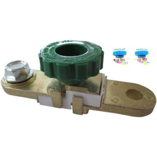 Dragon-Tools Afkoppelbare Accupoolklem – Massa-type – Anti-diefstal 12-24V