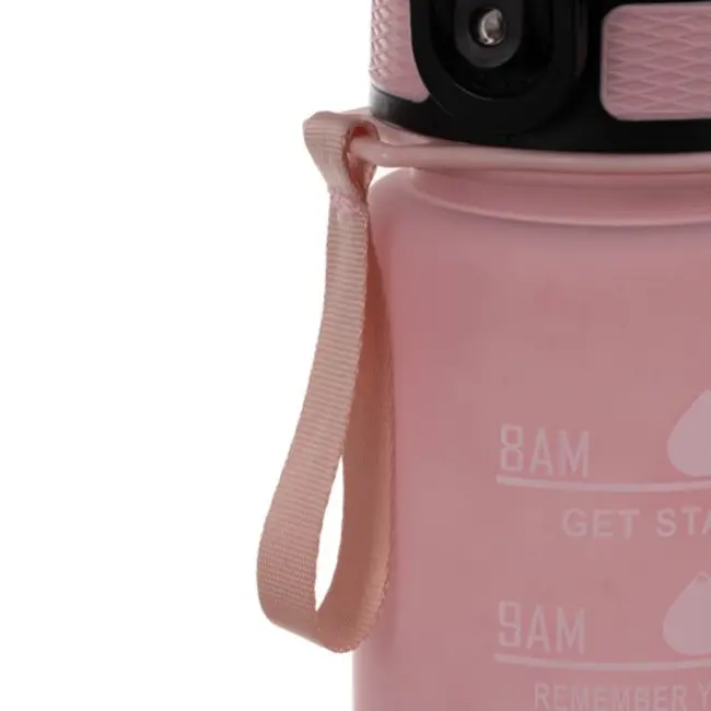 Trizand Motiverende Waterfles 1L – Anti-Lek en Duurzaam Design