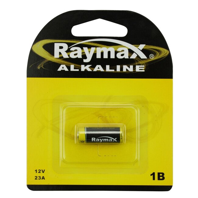 Raymax Alkaline batterij - 23A - 12V - veelzijdig gebruik - compact formaat