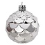 REA 72-delige kerstballenset - breukvast kunststof - roze en zilver - diverse designs