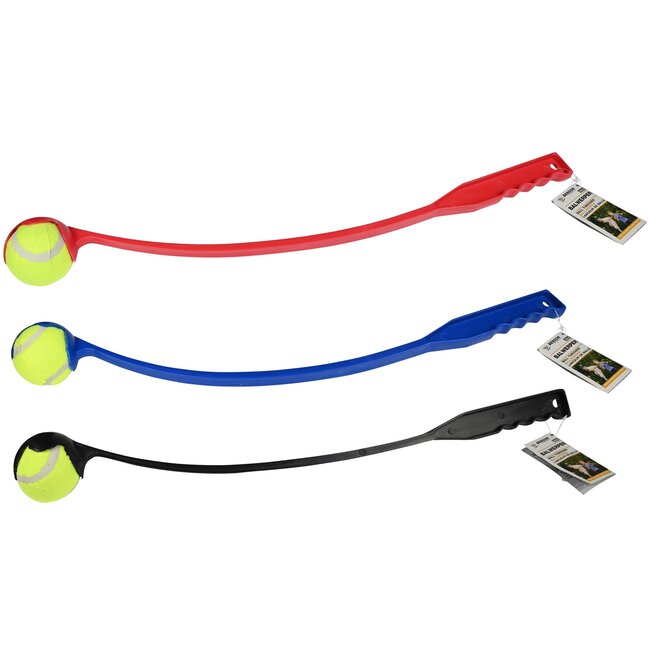 Benson Krachtige balwerper - 63 cm - Drie kleuren - Inclusief bal - Voor eindeloos speelplezier