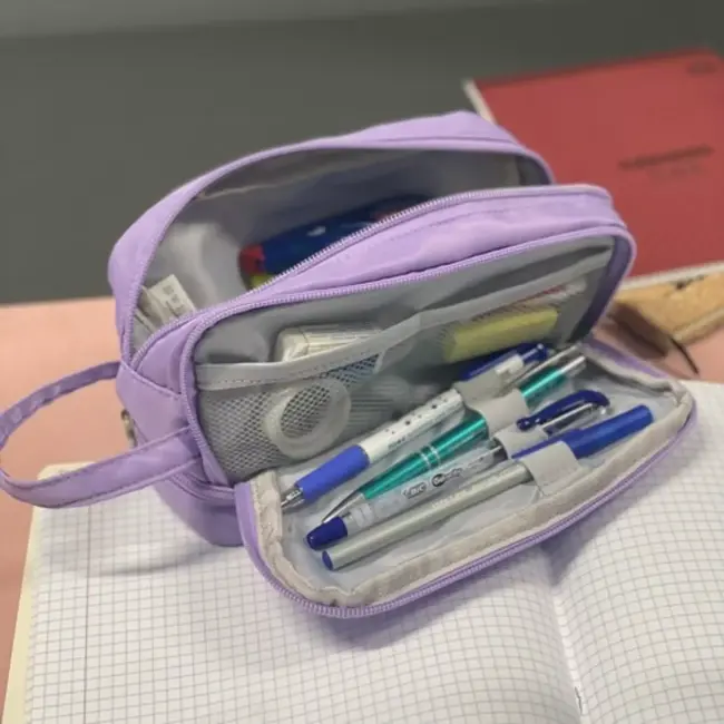 Maaleo Organizer Etui - Vier Vakken - Compact en Duurzaam