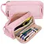 Maaleo Dubbel Uitschuifbare Etui - Roze - Praktisch en Ruim