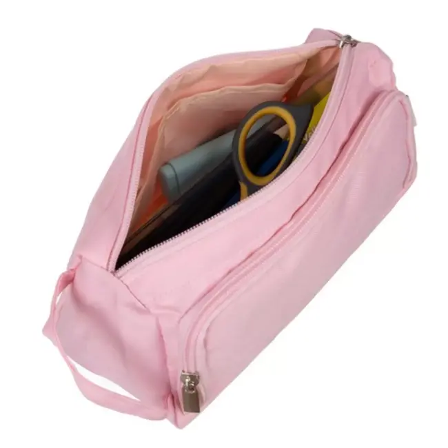 Maaleo Dubbel Uitschuifbare Etui - Roze - Praktisch en Ruim