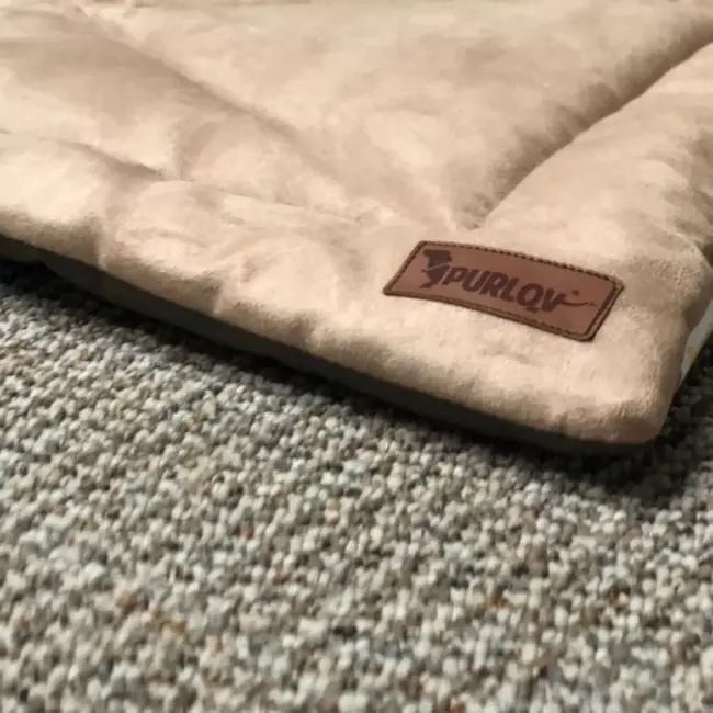 Purlov Dierenbed - Bruin - 77 x 59 cm - Voor Honden, Katten en Konijnen