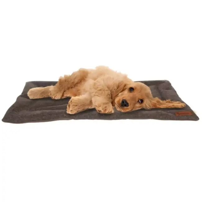 Purlov Dierenbed - Donkerbruin - 77 x 59 cm - Voor Honden, Katten en Konijnen