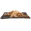Purlov Dierenbed - Donkerbruin - 77 x 59 cm - Voor Honden, Katten en Konijnen