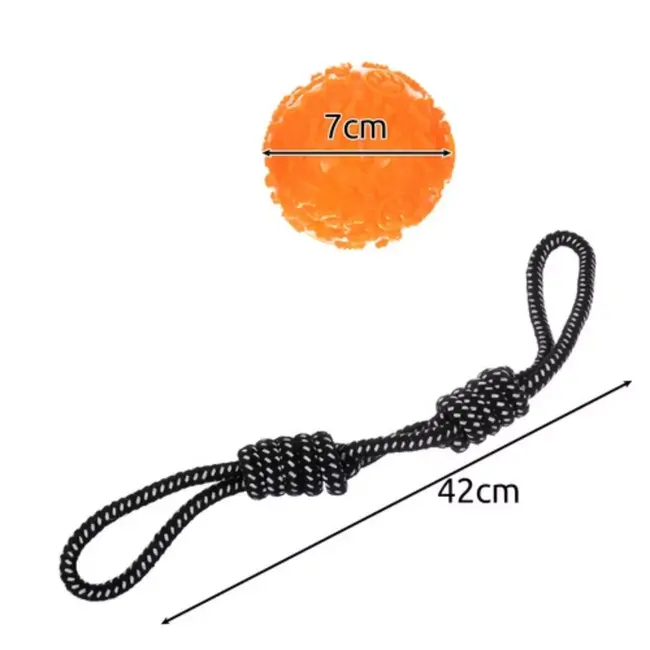 Purlov Hondenspeelgoed Set - 10-delig - Interactieve en Duurzame Speeltjes voor Honden