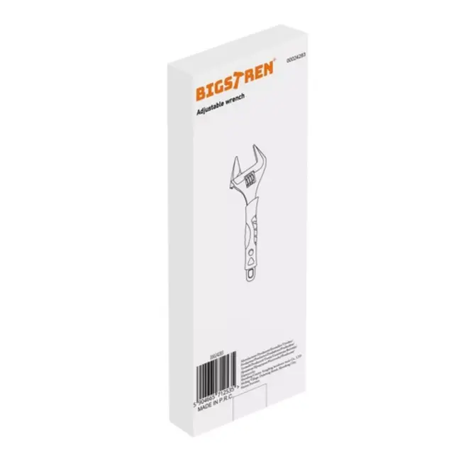 Bigstren Verstelbare Moersleutel - 0-35 mm - Carbon Staal - Ergonomische TPR Handgreep