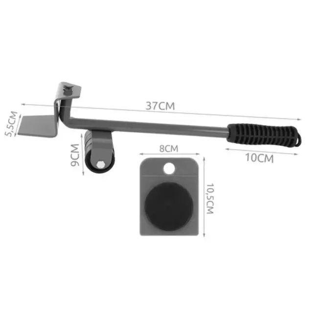 Bigstren Meubelverplaatsing Set - 150 kg - Mobiele Meubellift met 4 Rollen