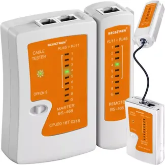 Bigstren RJ45/RJ11 Kabeltester - Diagnosticeer Netwerkkabels Betrouwbaar