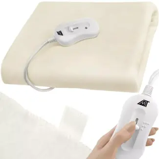 Malatec Elektrische Deken - 190x80 cm - Warm en Veilig