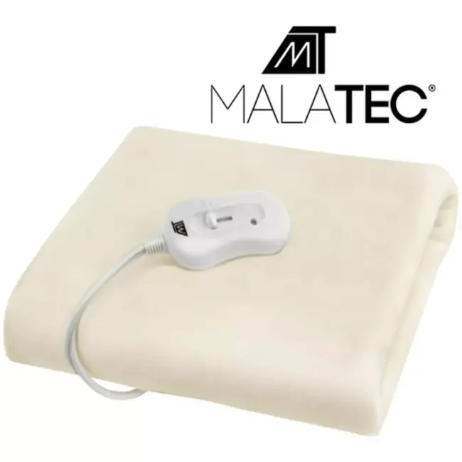Malatec Elektrische Deken - 190x80 cm - Warm en Veilig